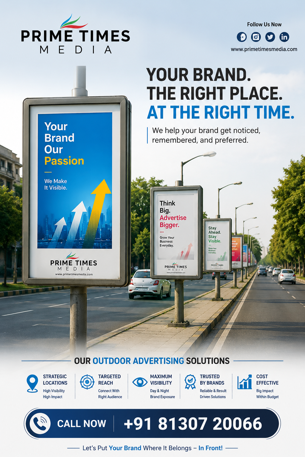Outdoor advertising project